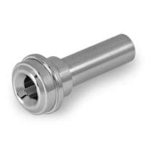 Short Gland, SS 316L, Short Gland Without Shoulder, 3/4" Face Seal x 18mm O.D. by HAM-LET