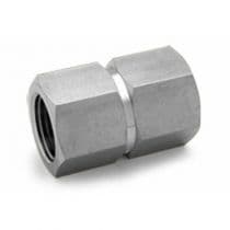 Female to Female Coupling, St. St. 316 Pipe fitting, Hex Coupling, Hex Coupling 3/8" by HAM-LET