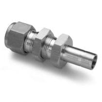 BULKHEAD REDUCER, St.St. 316 Bulkhead Reducer, Let-Lok® Bulkhead Reducer 3/8" x 3/8" (LF) by HAM-LET