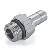 TUBE ADAPTER, St.St. 316 Tube Adapter, Let-Lok® Male Adapter 3/8" x 7/1620" by HAM-LET