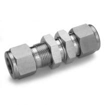 BULKHEAD UNION, St.St. 316 Bulkhead Union, Let-Lok® Bulkhead Union 8mm by HAM-LET
