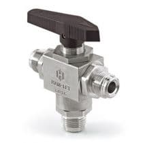 H6800 Series, 3 Piece SS Ball Valve 1/4" (PST) by HAM-LET
