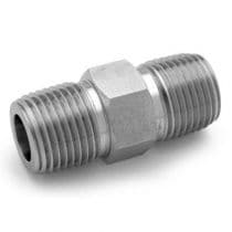 Long Hex Nipple, St. St. 316 Pipe Fitting, Long Hex Nipple, Hex Long Nipple 3/4" x 2" by HAM-LET