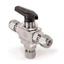 H6800 Series, 3 Piece SS Ball Valve 8mm (IPST) by HAM-LET