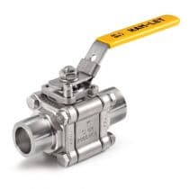 H500 Series, 3 Piece SS Ball Valve 3/8" by HAM-LET