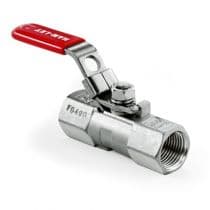 H700 Series, 2 Piece SS Ball Valve 1/4" (TBH) by HAM-LET