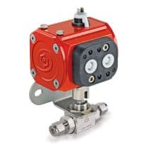 H6800 Actuated Ball Valve, SS Ball Valve 8mm-IPSA1C by HAM-LET