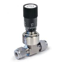 HXF Series - 1° Stem Taper, H1300 Series, Straight Patern, SS 316 Metering Valve, 1° Stem 6mm (SVEROC) by HAM-LET