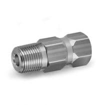Compact, Fixed Cracking Pressure Check Valve, H400-OP Series, SS Check Valve 1/425" (PSI) by HAM-LET