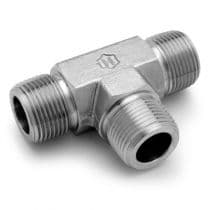 Male Union, St. St. 316 Pipe Fitting, Union Tee, Male Tee 3/8" by HAM-LET