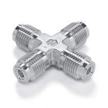 Cross Union, SS 316L Cross Union 1/2", With Electropolish by HAM-LET