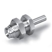 Short Bulkhead to Tube, SS 316L Short Bulkhead 1/4" to 1/4" O.D. Union, With Electropolish by HAM-LET