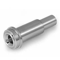 Male Gland Short Tube, SS 316L Var or Vim/Var, Male Gland Short Tube Without Shoulder, 1/2" Face Seal x 12mm O.D., With Electropolish by HAM-LET
