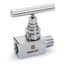 Screwed Bonnet Needle Valve, H99 Series, SS 316 Screwed Bonnet Needle Valve 85"-SSNV1/2 by HAM-LET