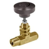 H300U Series, Angled Pattern SS Needle Valve 1/4" (RS) by HAM-LET