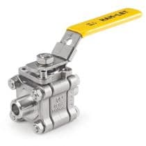 H500 Series, 3 Piece SS Ball Valve 3/8" by HAM-LET