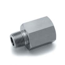 Female to Male Adapter, St. St. 316 Pipe fitting, Adapter, Adapter, NPT 3/8" x 1/8" by HAM-LET