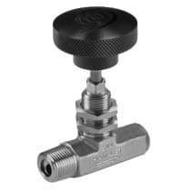 H300U Series, Angled Pattern SS Needle Valve 1/4" (RS) by HAM-LET