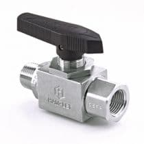 H6800 Series, 3 Piece SS Ball Valve 3/8" (IPSS) by HAM-LET