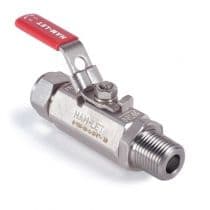 H700 Series, 2 Piece SS Ball Valve 1/2" (TLD) by HAM-LET