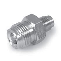 Male Union, SS 316L Male Reducing Union 1/2"x1/4", With Electropolish by HAM-LET