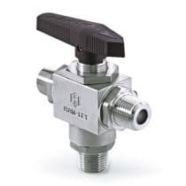 H6800 Series, 3 Piece SS Ball Valve 1/8" (RPST) by HAM-LET