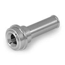 Short Gland, SS 316L Var or Vim/Var, Short Gland With Shoulder, 1/2" Face Seal x 1/2" O.D., With Electropolish by HAM-LET