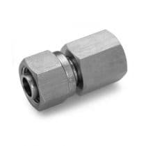 TUBE ADAPTER, St.St. 316 Tube Adapter, Let-Lok® Let-Lok to AN Adapter 1/8" x 1/4" by HAM-LET