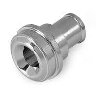 Mini Short Gland, SS 316L Var or Vim/Var, Mini Short Gland With Shoulder, 1/2" Face Seal x 1/2" O.D. by HAM-LET