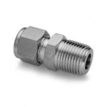 MALE CONNECTOR, St.St. 316 Male Connector, Let-Lok® Male Connector 8mm x 1/2" (TC) by HAM-LET
