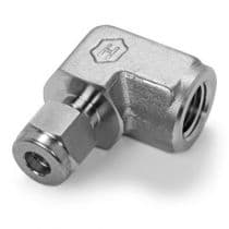 FEMALE ELBOW, St.St. 316 Female Elbow, Let-Lok® Female Elbow 8mm x 1/4" by HAM-LET