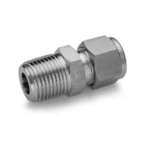 MALE CONNECTOR, St.St. 316 Male Connector, Let-Lok® Male Connector (Reducing) 22mm x 3/4" by HAM-LET