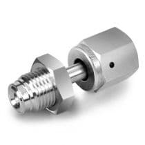 Female to Male, SS 316L Swivel Female 1/4" to Male 1/4" Union, With Electropolish by HAM-LET