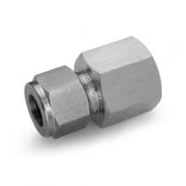 FEMALE CONNECTOR, St.St. 316 Female Connector, Let-Lok® Female Connector 20mm x 1/2" by HAM-LET