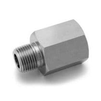 Female to Male Adapter, St. St. 316 Pipe fitting, Adapter, Adapter, Female NPT to Male BSPP 3/8" by HAM-LET