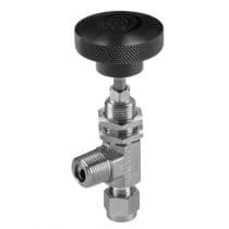H300U Series, Angled Pattern SS Needle Valve 1/4" (RSA) by HAM-LET