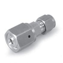 Female to Let-Lok®, SS 316L Swivel Female1/2" to Let-Lok® 1/2" Connector by HAM-LET
