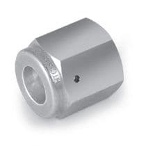 High Flow Female Nut, SS316 High Flow Female Nut 1/4" by HAM-LET