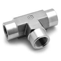 Female Union, St. St. 316 Pipe Fitting, Union Tee, Tee 3/8" by HAM-LET