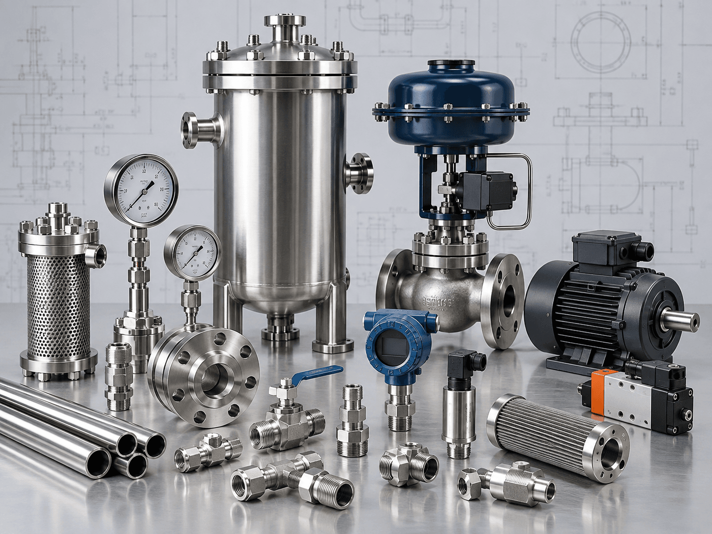 GlobeTech industrial products across fluid, instrumentation and industrial technology portfolios